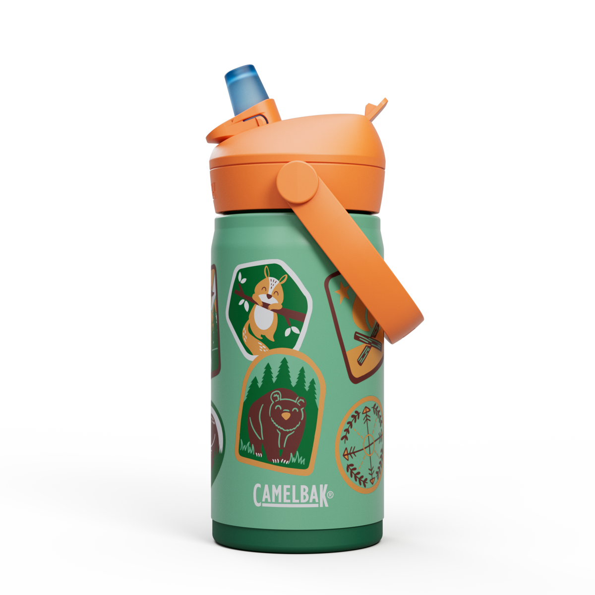 thrivetm-flip-straw-kids-12oz-bottle-insulated-stainless-steel-m8 nswfkxg1wq