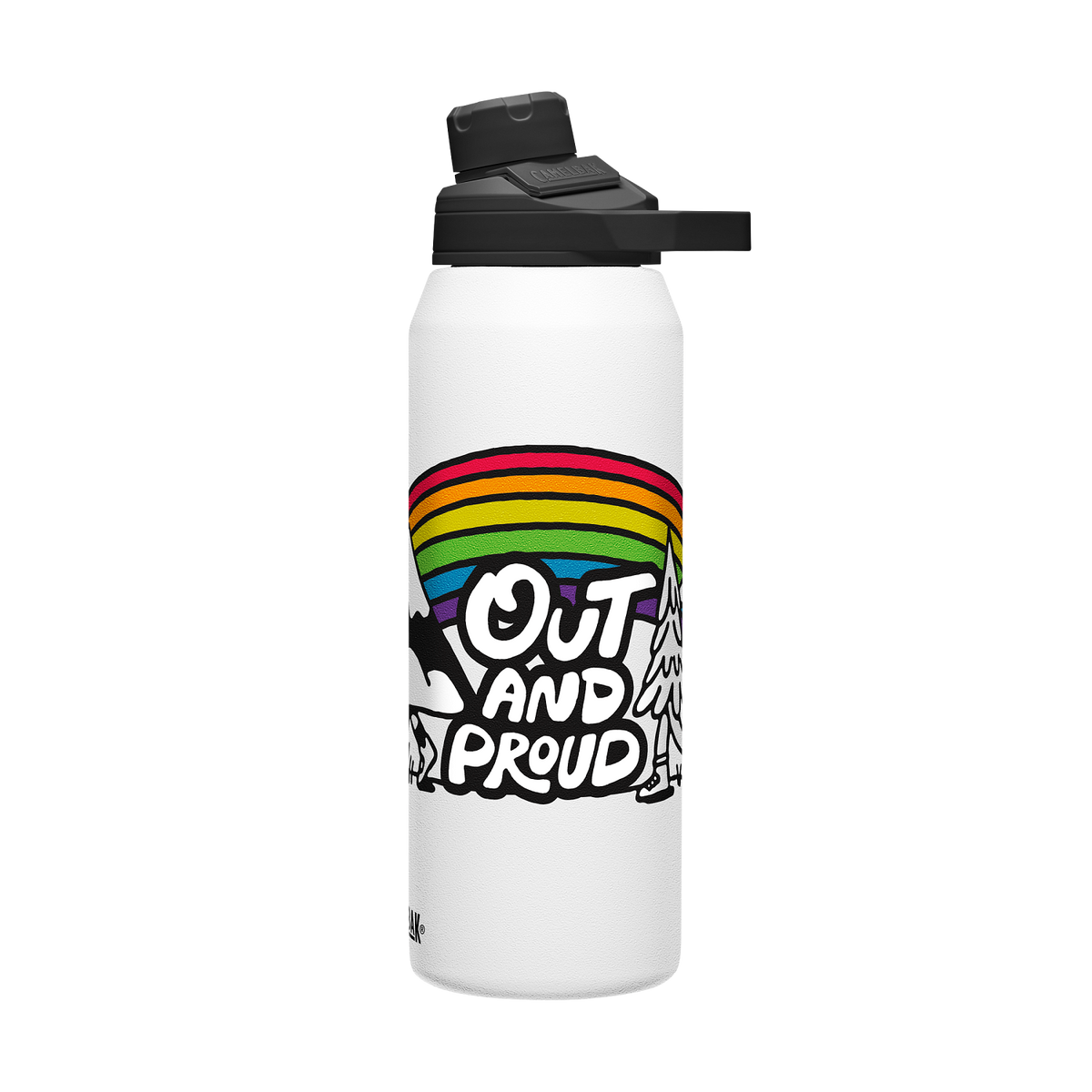 chute-mag-32-oz-water-bottle-insulated-stainless-steel-plus-cleanup-kit-pride-collection-limited-edition-n1 xhvxlhasbo