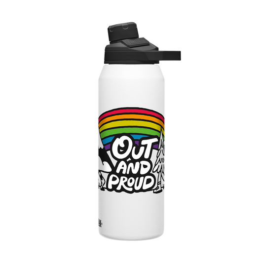 chute-mag-32-oz-water-bottle-insulated-stainless-steel-plus-cleanup-kit-pride-collection-limited-edition-n1 xhvxlhasbo